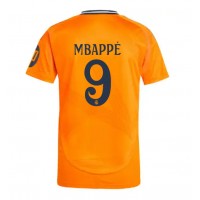 Camiseta Real Madrid Kylian Mbappe #9 Visitante Equipación 2024-25 manga corta